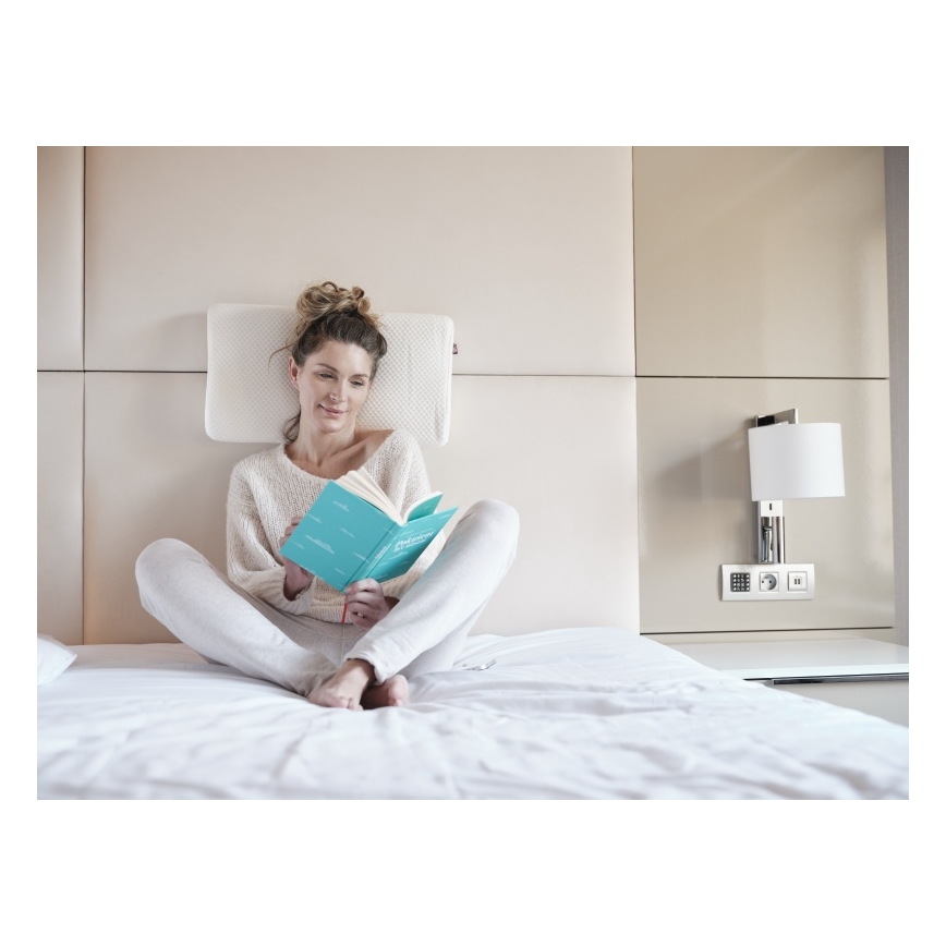 CONNECT IT CFH-6020-WH - Taurus anatómiai párna fehér