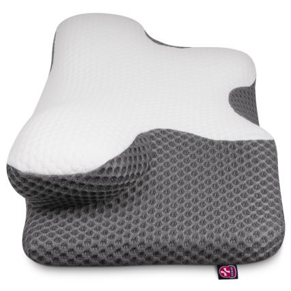 CONNECT IT CFH-6031-WH - Anatómiai párna Lyra fehér/szürke