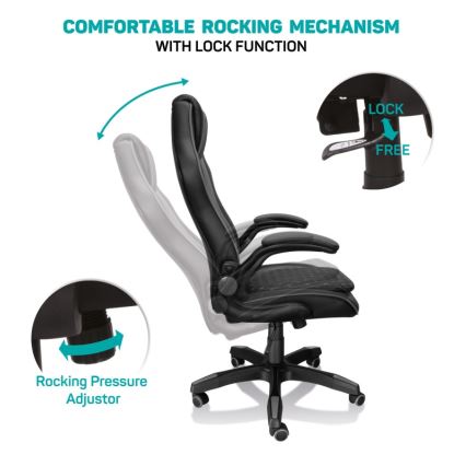 CONNECT IT CGC-0600-BK - Matrix Pro gamer szék fekete