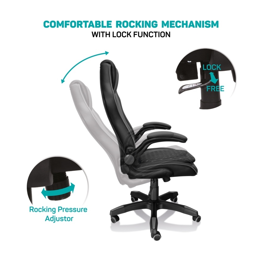 CONNECT IT CGC-0600-BK - Matrix Pro gamer szék fekete