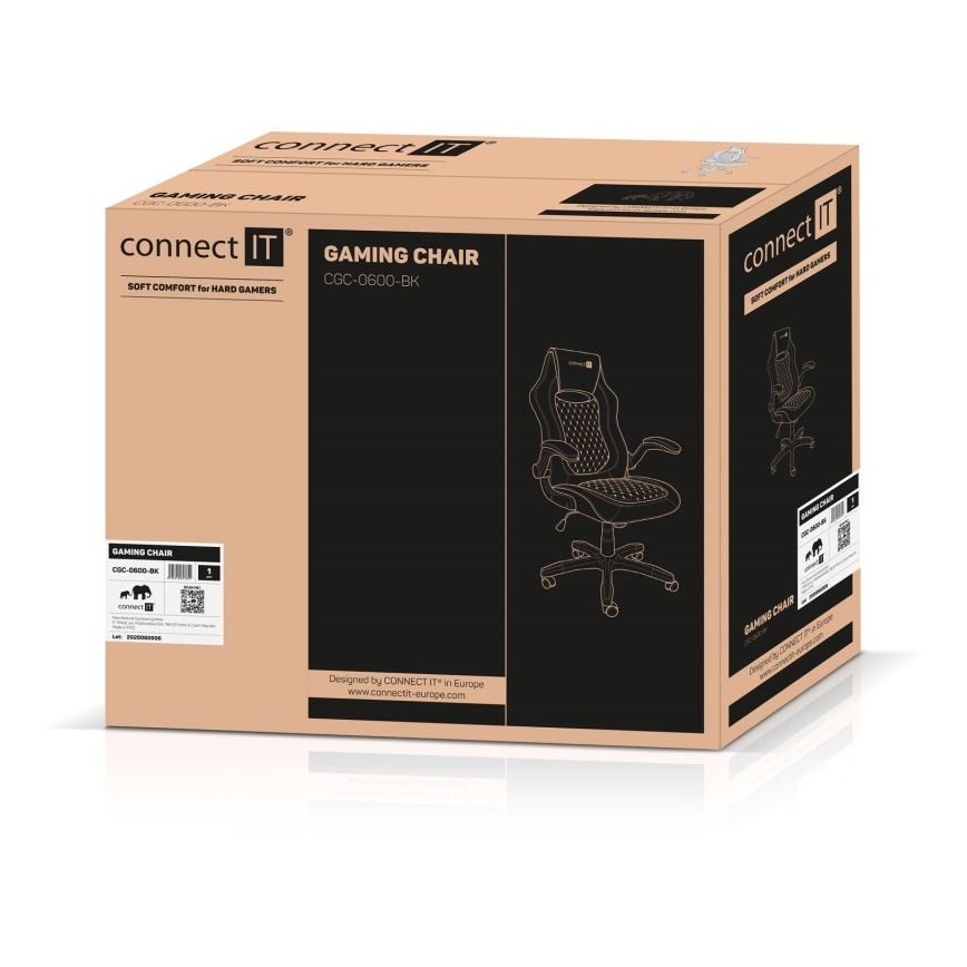 CONNECT IT CGC-0600-BK - Matrix Pro gamer szék fekete