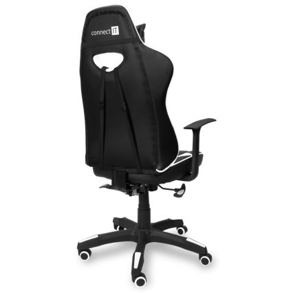 CONNECT IT CGC-0700-WH - LeMans Pro gamer szék fekete/fehér