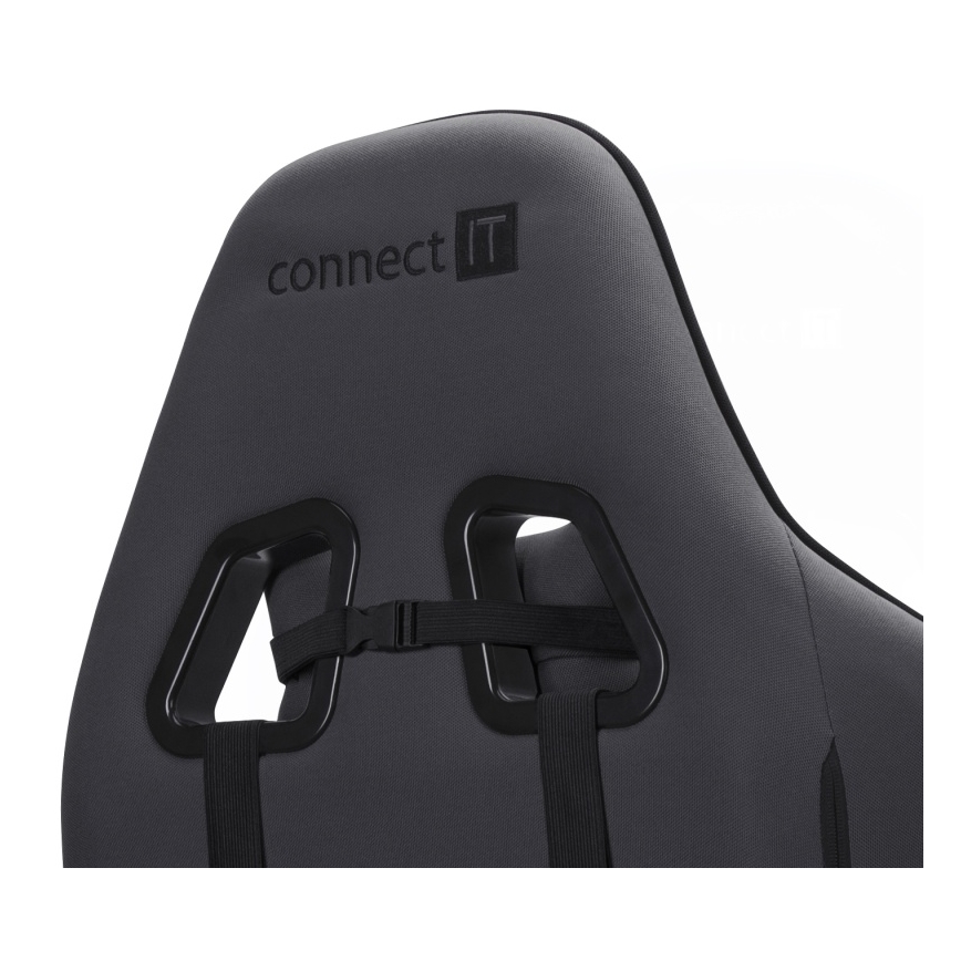 CONNECT IT CGC-1200-GY - Monaco Pro gamer szék szürke/fekete