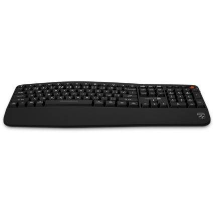 CONNECT IT CKM-6010-CS - Ergonomikus vezeték nélküli billentyűzet és egér 800/1200/1600/2400 DPI cseh/szlovák lokalizációval 1xAA + 2xAAA fekete