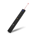 CONNECT IT CLP-2050-BK - Vezeték nélküli prezentátor lézermutatóval 1xAAA