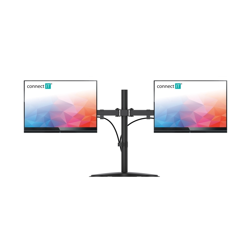 CONNECT IT CMF-3204-BK - Univerzális tartó 2 monitorhoz 13-32” fekete