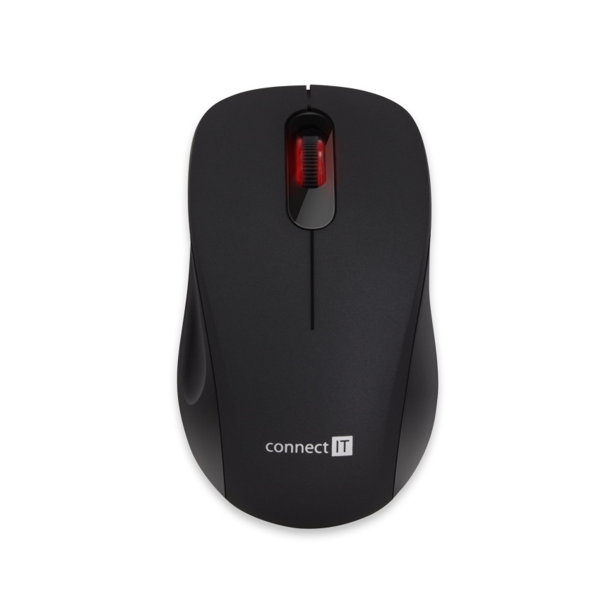 CONNECT IT CMO-2230-BK - Vezeték nélküli csendes egér MUTE 1200 DPI 1xAA fekete