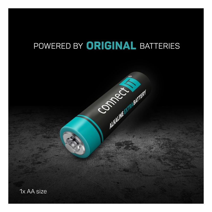 CONNECT IT CMO-2600-BK - Ergonomikus vezeték nélküli egér, 800/1200/1600 DPI, 1xAA, fekete