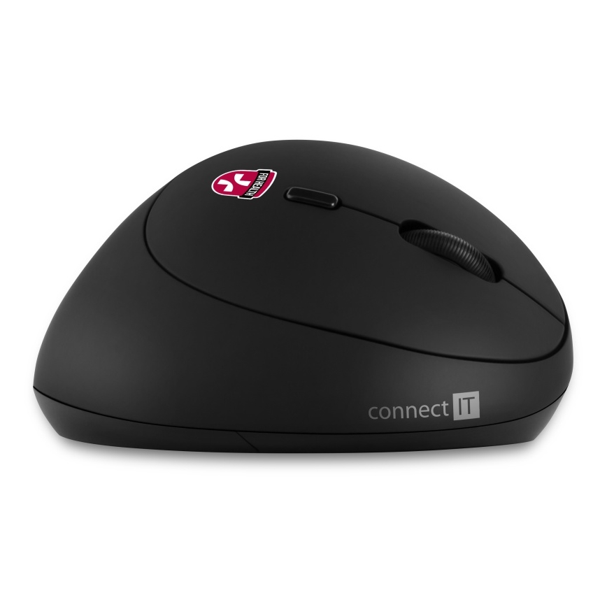 CONNECT IT CMO-2600-BK - Ergonomikus vezeték nélküli egér, 800/1200/1600 DPI, 1xAA, fekete