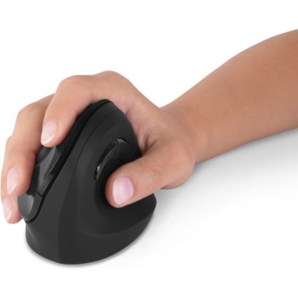 CONNECT IT CMO-2700-BK - Ergonomikus vezeték nélküli egér 800/1200/1600 DPI 1xAA fekete