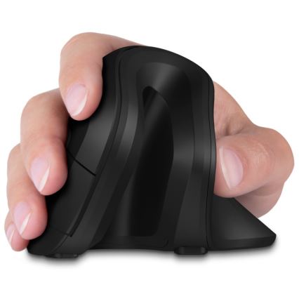 CONNECT IT CMO-2900-BK - Ergonomikus vezeték nélküli egér 800/1200/1600 DPI 1xAA fekete