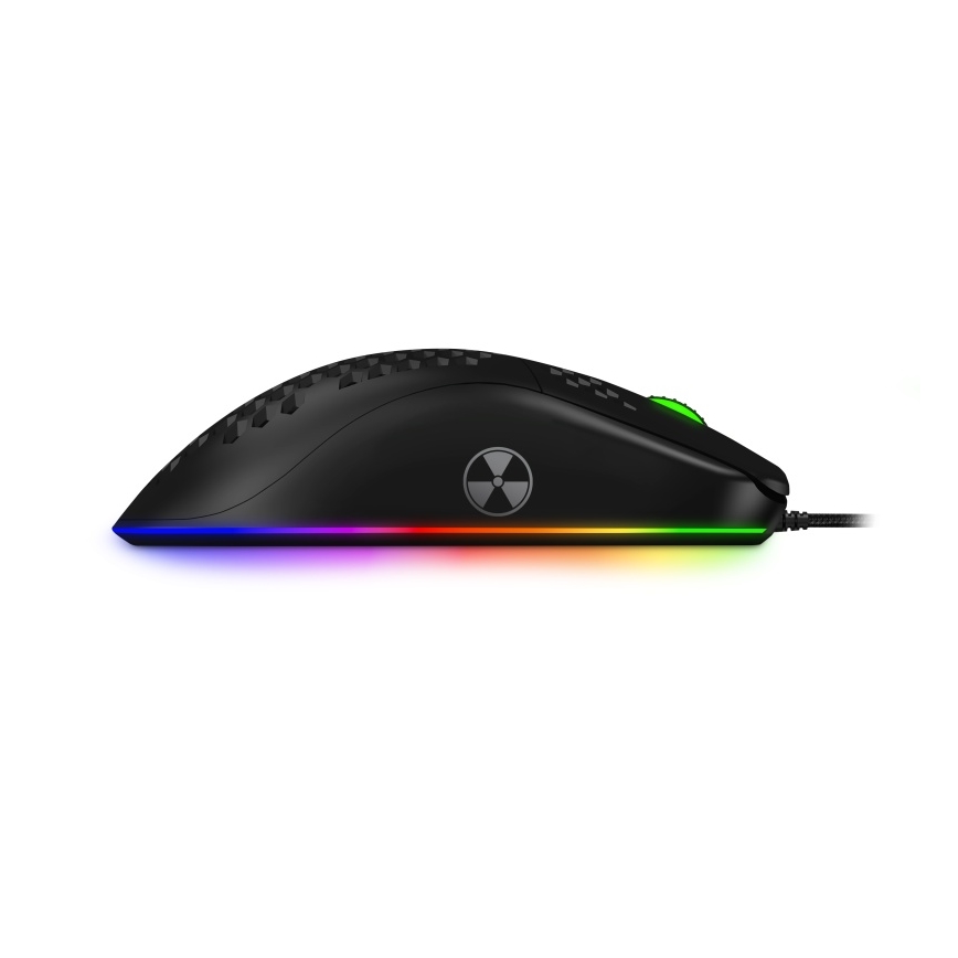 CONNECT IT CMO-5511-BK - Vezetékes RGB LED gamer egér 200-12800 DPI fekete