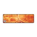CONNECT IT CMP-1140-LG - Alátét billentyűzethez és egér 88,6x24,5 cm narancs
