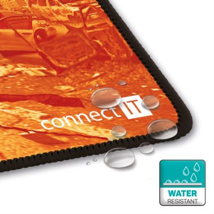 CONNECT IT CMP-1140-LG - Alátét billentyűzethez és egér 88,6x24,5 cm narancs