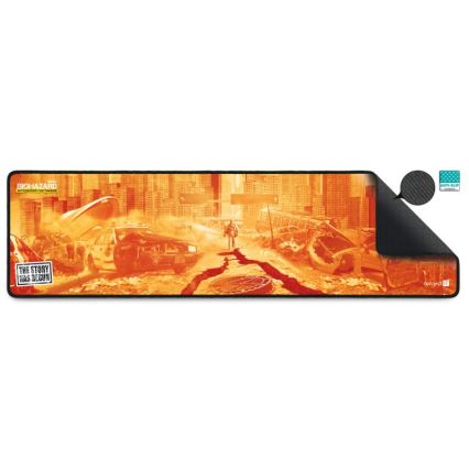 CONNECT IT CMP-1140-LG - Alátét billentyűzethez és egér 88,6x24,5 cm narancs