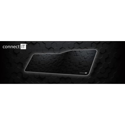 CONNECT IT CMP-2000-XL - Alátét billentyűzethez és egér 79,5x34,5 cm fekete
