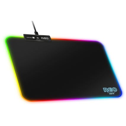 CONNECT IT CMP-3100-SM - LED RGB Gamer egérpad 32x24,5 cm fekete