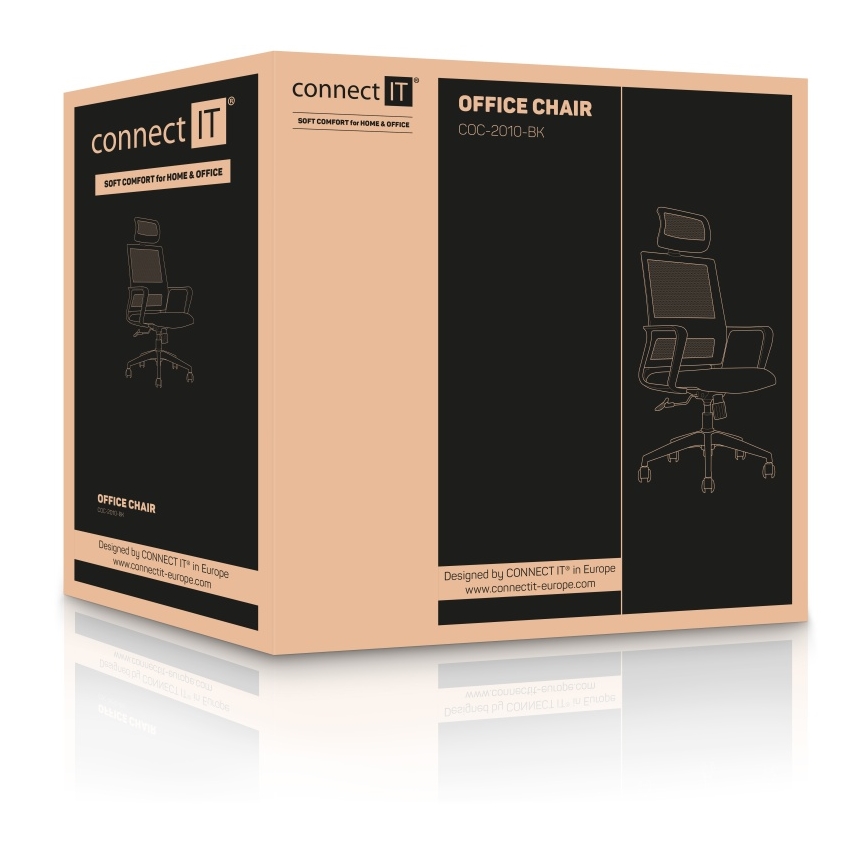 CONNECT IT COC-2010-BK - ForHealth GamaPro irodai szék fekete