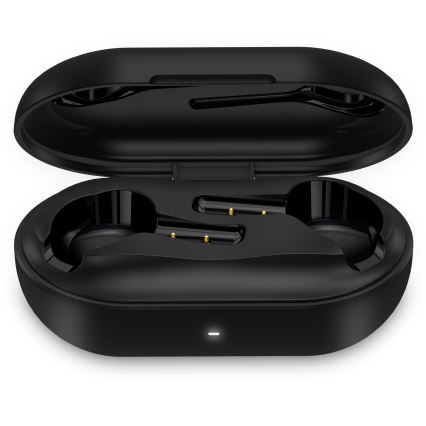 CONNECT IT HEP-5300-BK - Vezeték nélküli fejhallgató mikrofonnal 300 mAh + 2x 35 mAh fekete