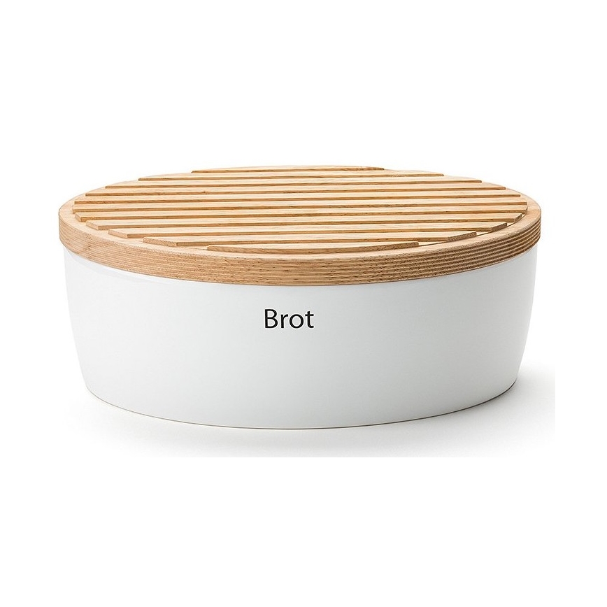 Continenta C3930 - Kenyértartó 13,5x30 cm fehér/bézs