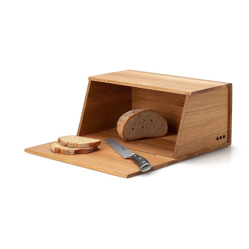 Continenta C4160 - Kenyértartó 18,5x40 cm tölgy