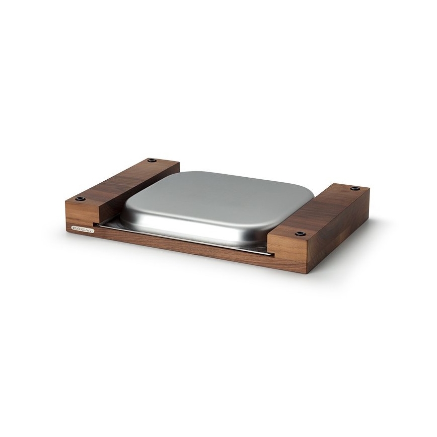 Continenta C4211 - Konyhai vágódeszka tálcával 48x32,5 cm dió