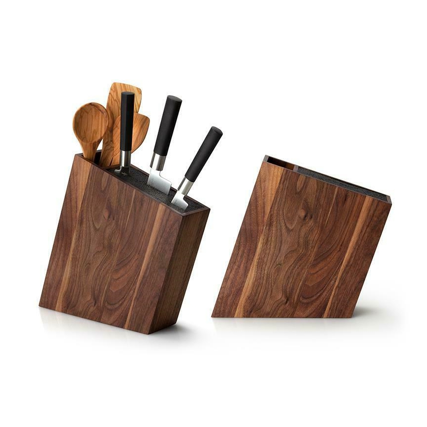 Continenta C4251- Késállvány flexi betéttel és rekesszel 31x8x24,5 cm diófa