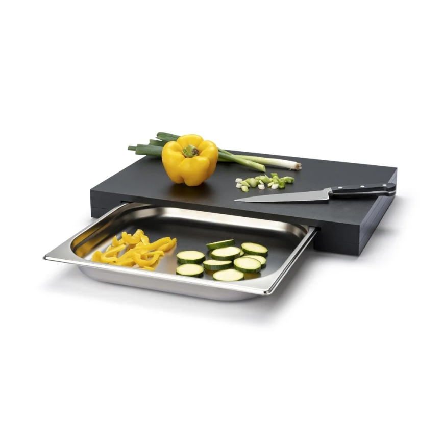 Continenta C5327 - SZETT Konyhai vágódeszka 48x32,5 cm + 1x Duracore tál