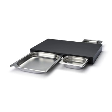 Continenta C5328 - Konyhai vágódeszka szett 49,5x32,5 cm + 3 db Duracore tál