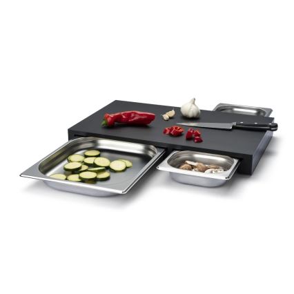 Continenta C5328 - Konyhai vágódeszka szett 49,5x32,5 cm + 3 db Duracore tál