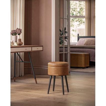 CORE bőr ülőke konyakszínű