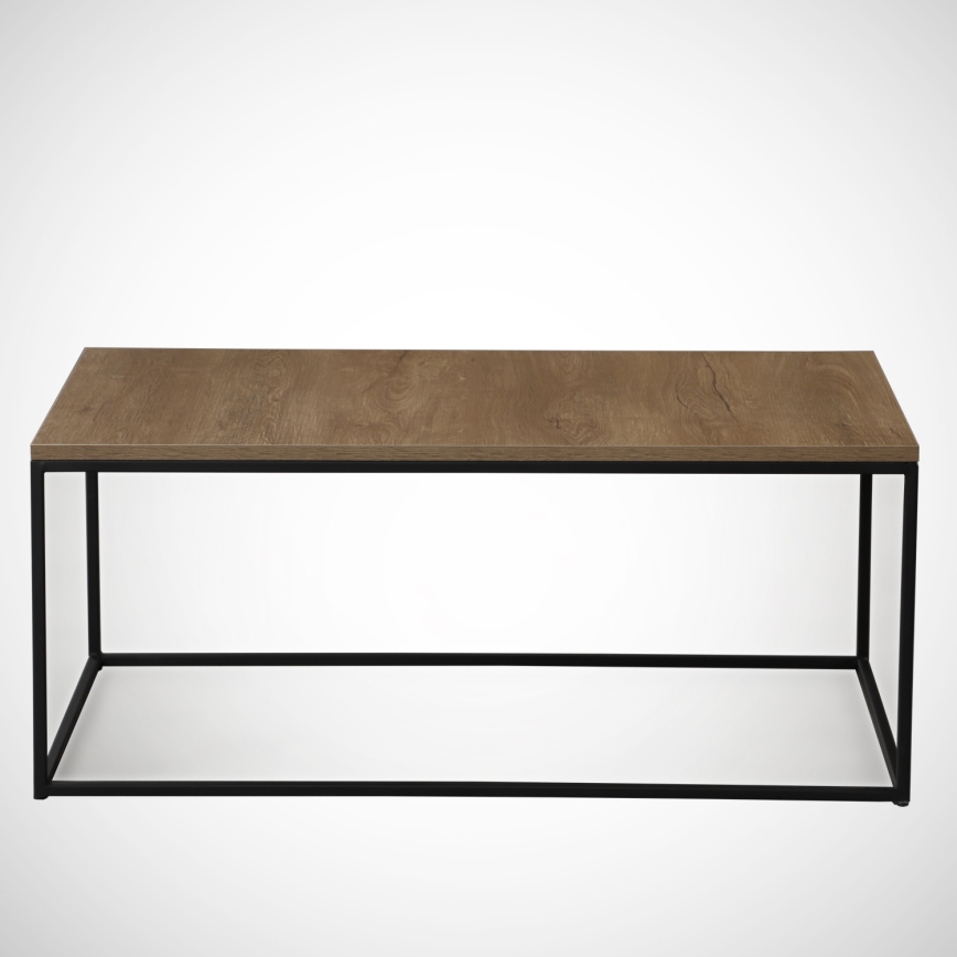 COSCO dohányzóasztal 43x95 cm barna/fekete