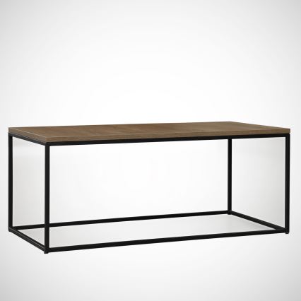 COSCO dohányzóasztal 43x95 cm barna/fekete