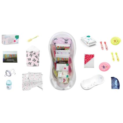 COSING - 16-részes kezdőkészlet újszülötteknek fehér