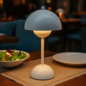 COSTA LED újratölthető érintésvezérelt asztali lámpa LED/3W/5V 2400 mAh 3000-6000K fehér