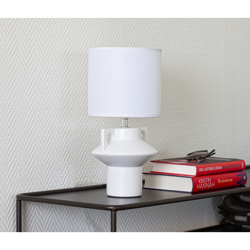Cottex - Asztali lámpa MATEO 1xE14/8W/230V fehér
