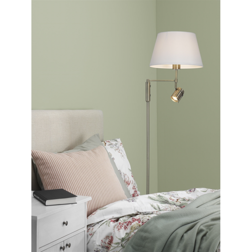 Cottex - Állólámpa LIBRA 1xE27/60W/230V + GU10/40W