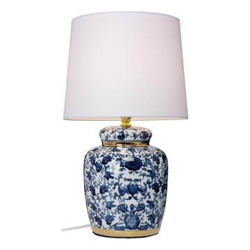 Cottex - Asztali lámpa KLASSISK 1xE14/40W/230V kék