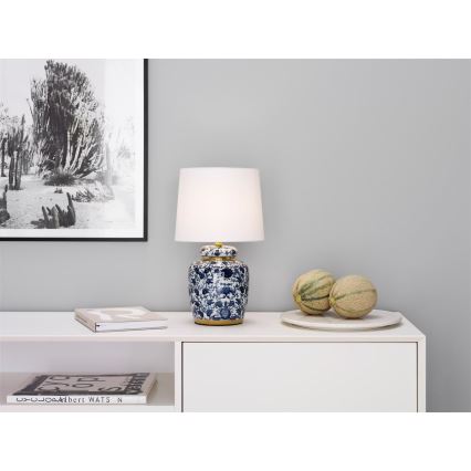 Cottex - Asztali lámpa KLASSISK 1xE14/40W/230V kék