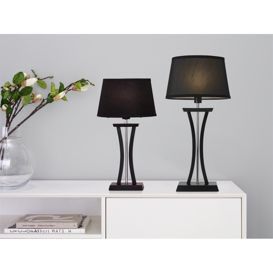 Cottex - NEW CHELSEA asztali lámpa 1xE14/40W/230V fekete