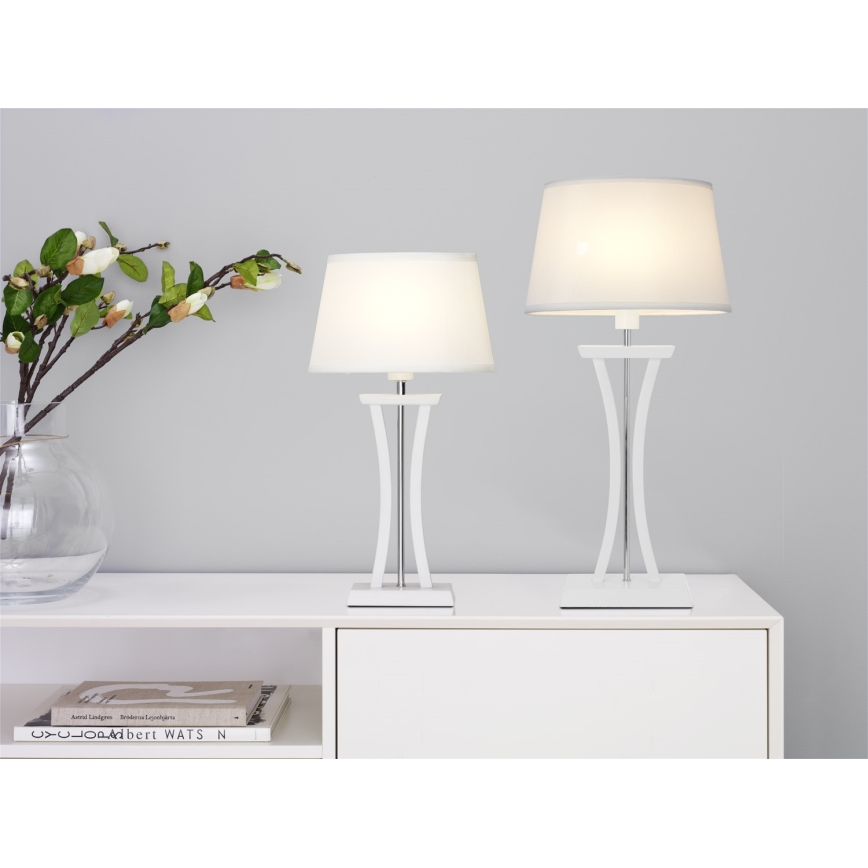 Cottex - Asztali lámpa NEW CHELSEA 1xE14/40W/230V fehér