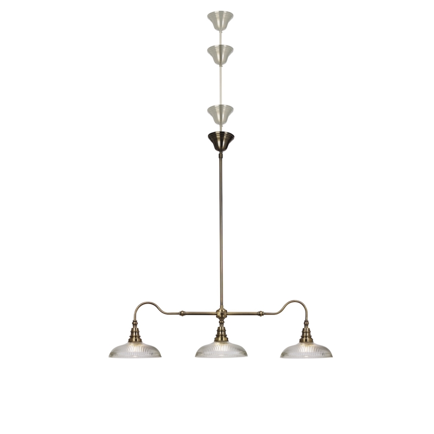 Cottex - Rúdos csillár SNOOKER 3xE27/60W/230V