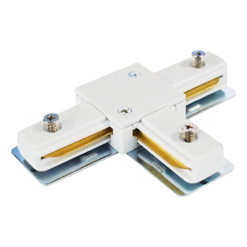 Csatlakozó lámpákhoz sínrendszerben 1 fázisú típus T fehér