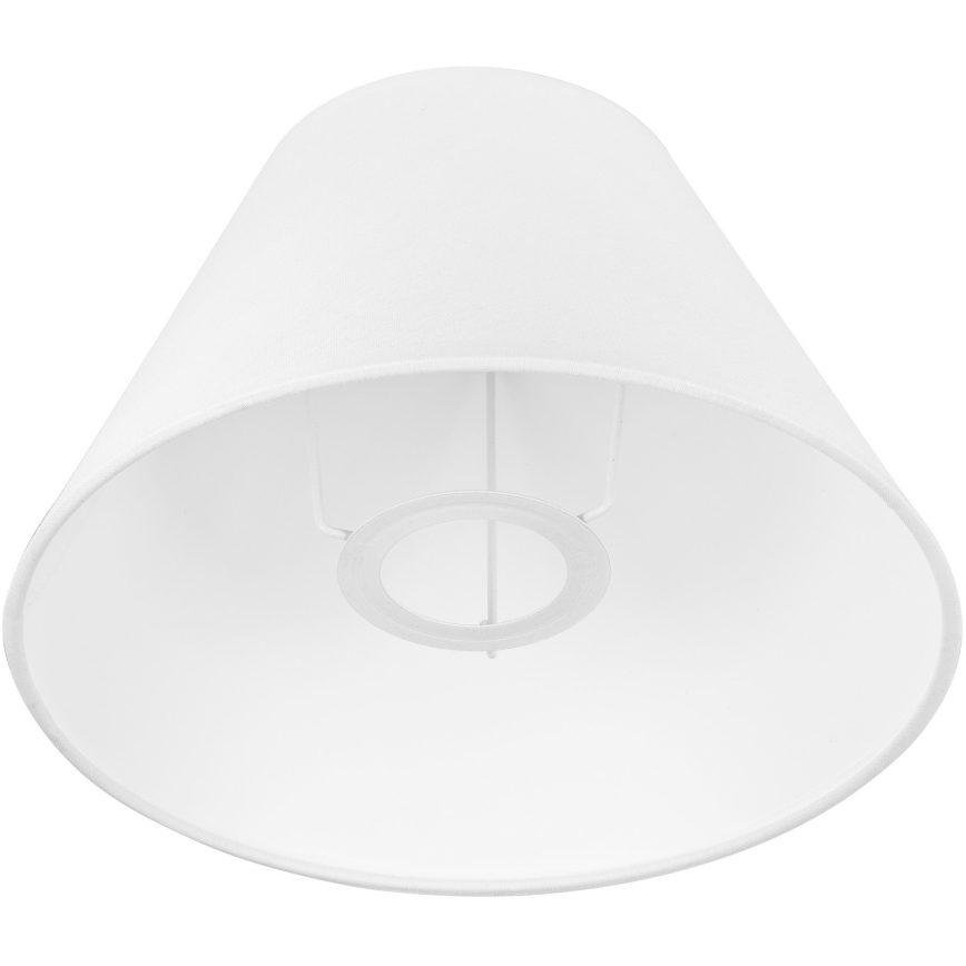 Pótlámpabúra JUTA asztali lámpához E27 átmérő 19 cm fehér