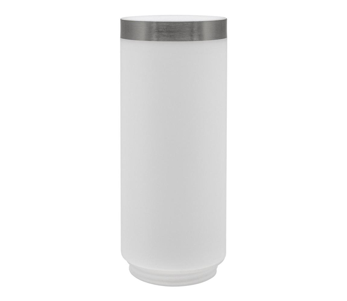 Csere lámpabúra LIVIA/UTRECHT fehér/ezüst