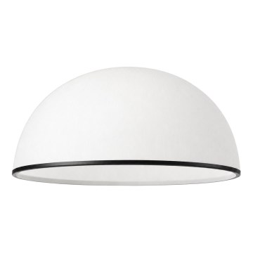 Csereüveg a RETRO, ANTICO E27 csillárhoz, átmérő 30 cm, fehér/fekete