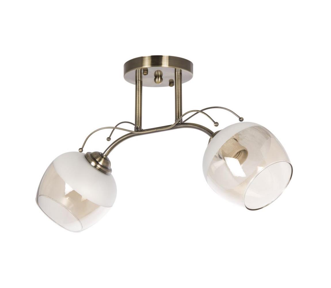 Csillár 2xE27/60W/230V réz W