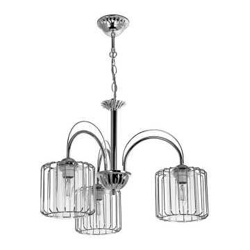 Csillár 3xE27/60W/230V