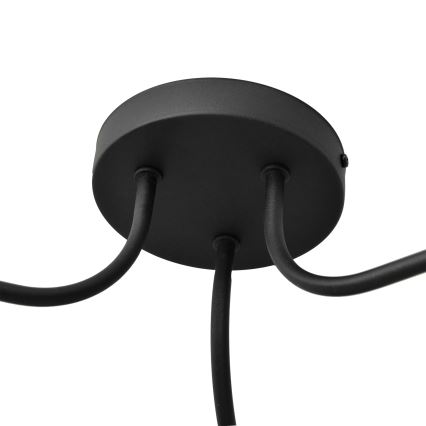 csillár ADAMANT 3xE27/15W/230V fekete