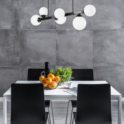 Csillár ASTRO 6xG9/5W/230V fekete